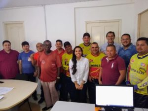 Prefeitura de Marituba promove reunião com os Taxistas e Mototaxistas que atuam na Avenida Fernando Guilhon