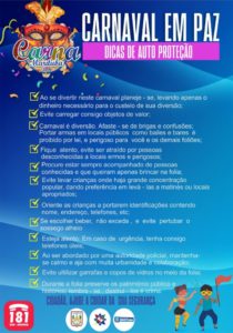 Dicas de autoproteção