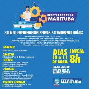 Sedeter por toda Marituba