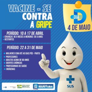 Marituba inicia Campanha de Vacinação Contra o Influenza