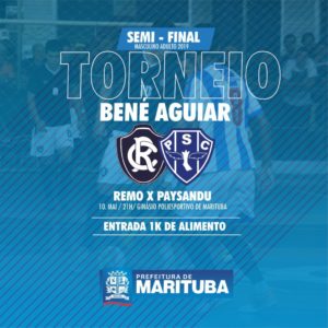 Ginásio Poliesportivo de Marituba sediará Torneio Bené Aguiar nesta sexta-feira (10)