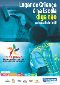 Dia Mundial de Combate ao Trabalho Infantil