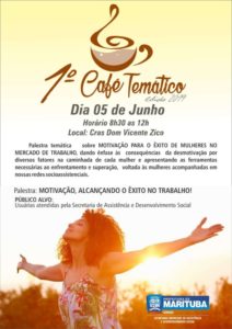 Prefeitura de Marituba realiza 1º Café Temático nesta quarta-feira (5)