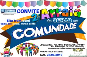 2º Arraiá da Sehab na comunidade
