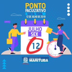 Ponto facultativo nesta sexta-feira (12)
