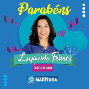 Parabéns Secretária Luzineide Farias