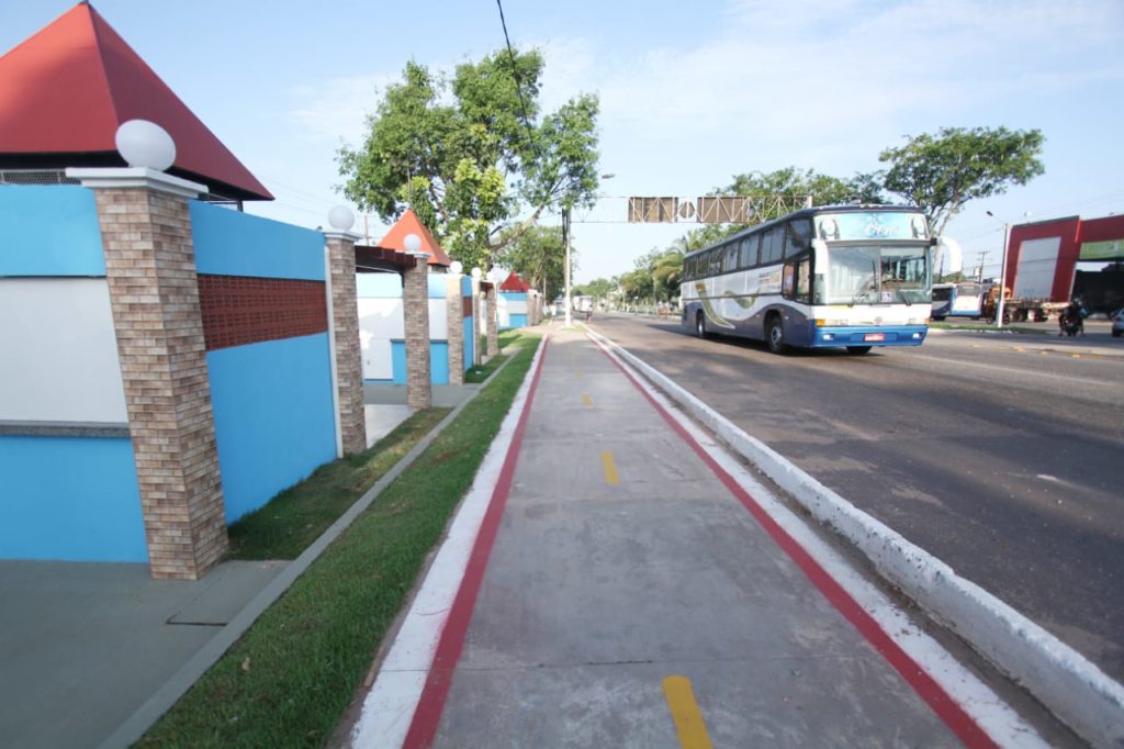 Finalização da primeira etapa da obra de revitalização da Avenida engenheiro Fernando Guilhon