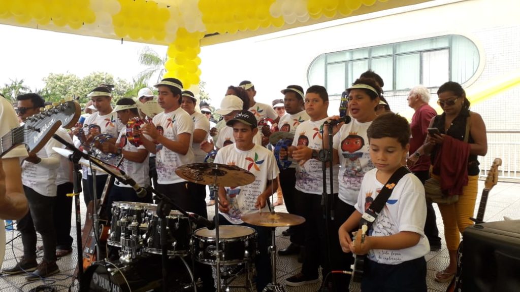 Banda Inclusiva de Marituba se apresenta em evento na Universidade da Amazônia