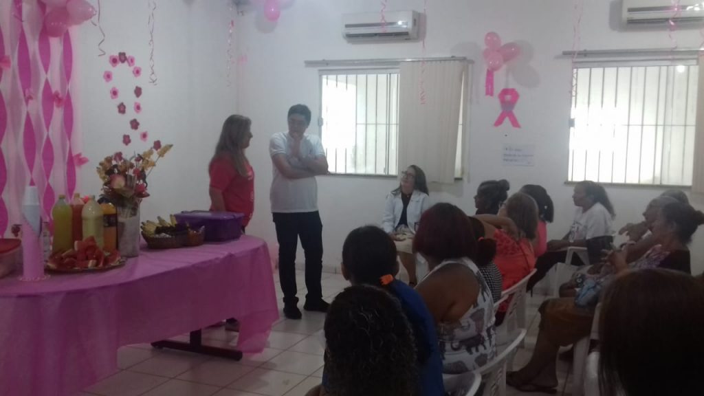 Ações do Outubro Rosa na ESF Nova Marituba