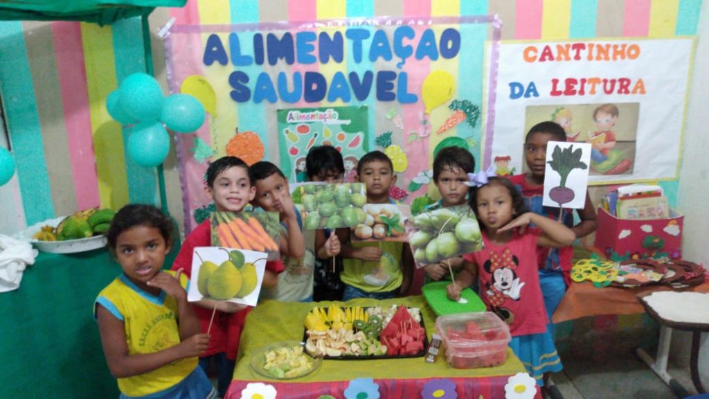 Escola Anjinhos do Saber realiza a 4ª Semana de Alimentação
