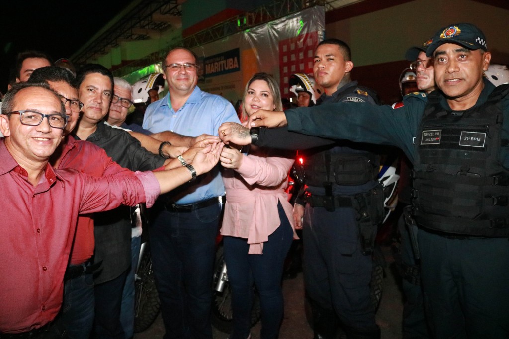 Prefeitura de Marituba realiza entrega de viaturas e motocicletas