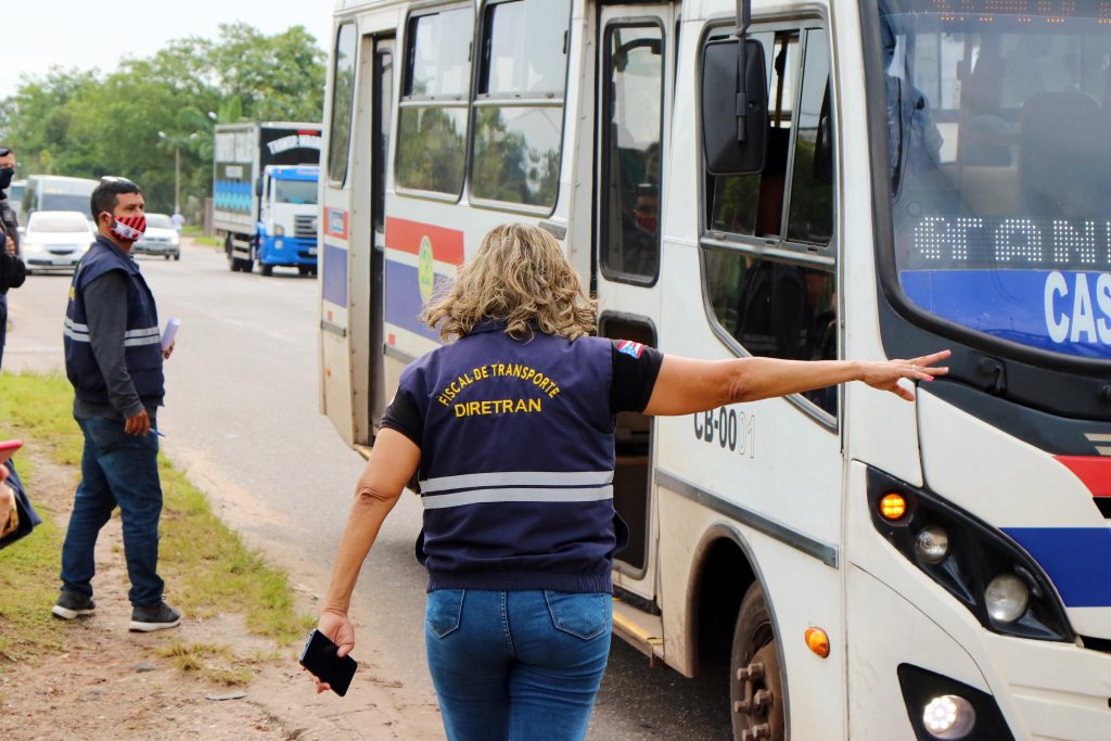 Operação fiscalizou transportes coletivos em Marituba nesta terça-feira (09)