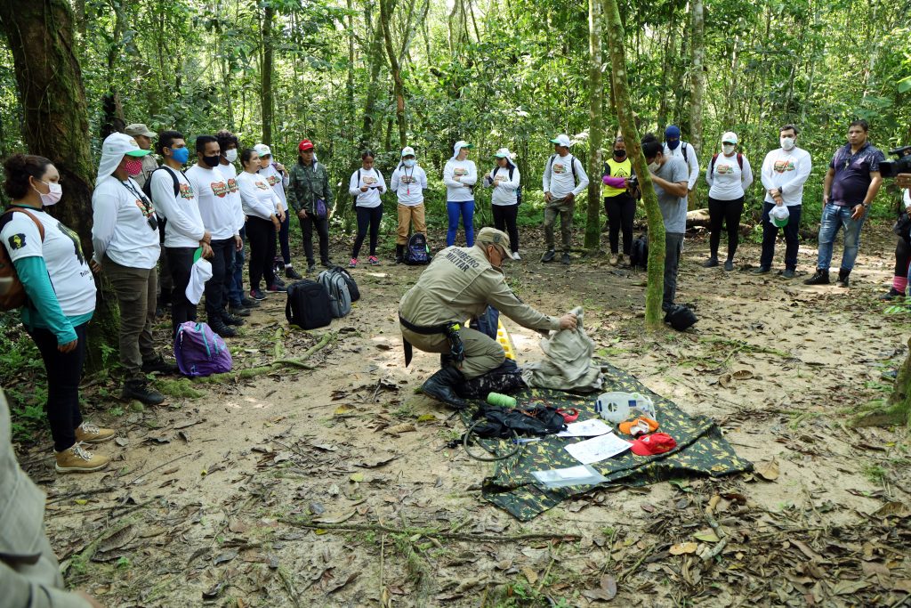 Sedeter e Setur realizam última aula do curso de Condutor Ambiental de Trilhas e Caminhadas