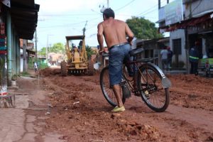 Marituba terá 61 ruas pavimentadas, por meio de parceria entre a Prefeitura e o Governo do Estado