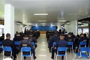 Guardas Municipais do Pará se reúnem com o secretário de Segurança do Estado no IESP