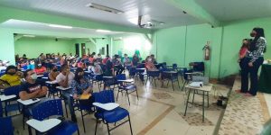 Professores de Marituba são capacitados para a inserção de atividades que visam enfrentar e prevenir a obesidade infantil