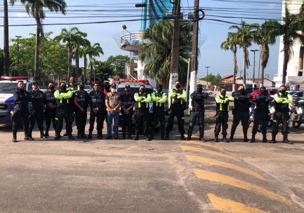Operação “Duas Rodas” fiscaliza serviço de mototaxistas em Marituba