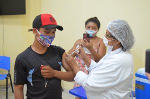 Marituba vacina jovens entre 12 e 17 anos (com ou sem comorbidades) até sexta-feira (03)