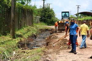 Prefeitura realiza força-tarefa para concluir serviços de infraestrutura em vias do município