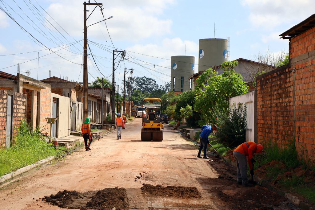 Seidur segue com o trabalho de infraestrutura em Marituba