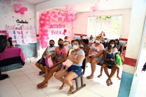 Unidade de Saúde realiza manhã alusiva ao Outubro Rosa
