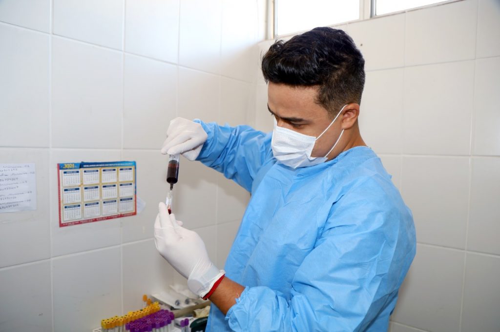 Unidade de Saúde da Família do Residencial Viver Melhor Marituba realiza coleta para exames de sangue