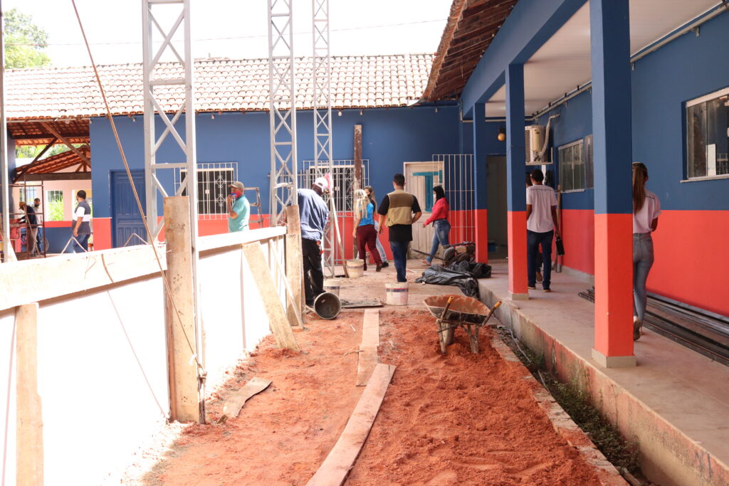 Prefeitura de Marituba segue executando obras de reformas e ampliações nas escolas da rede municipal