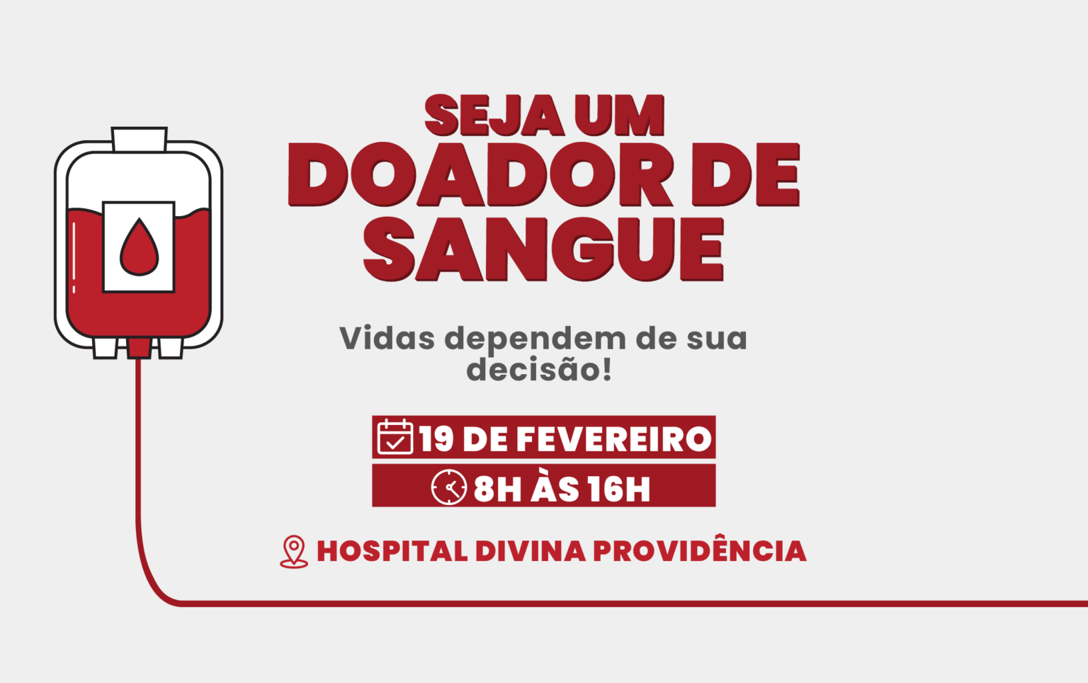Hospital Divina Providência, Hemopa e Sesau promovem campanha de doação de sangue