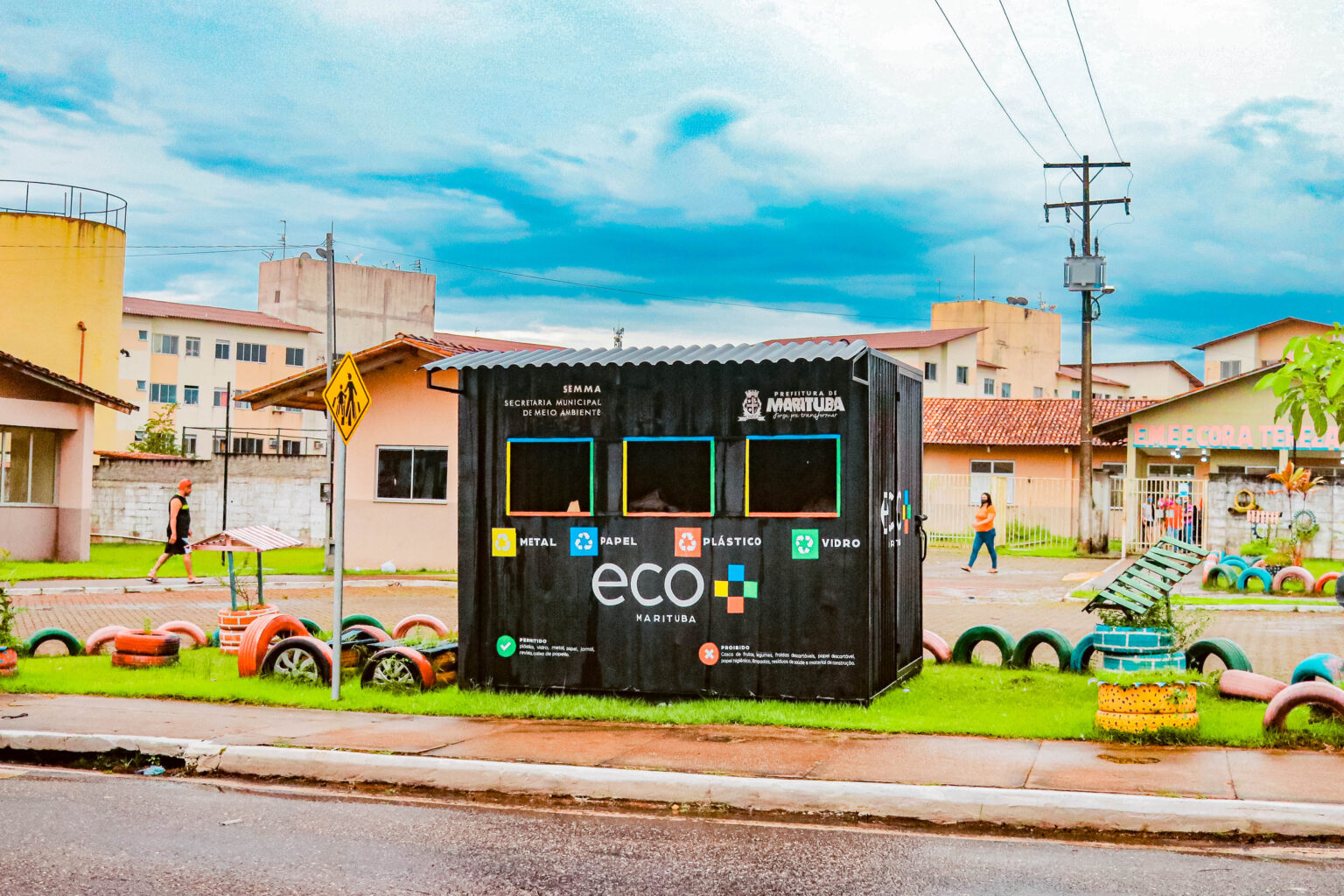 Prefeitura de Marituba incentiva a coleta seletiva de resíduos recicláveis