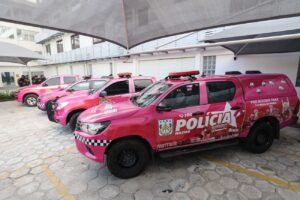 Marituba recebe viatura durante o lançamento do programa “Pró-Mulher Pará” do Governo do Estado