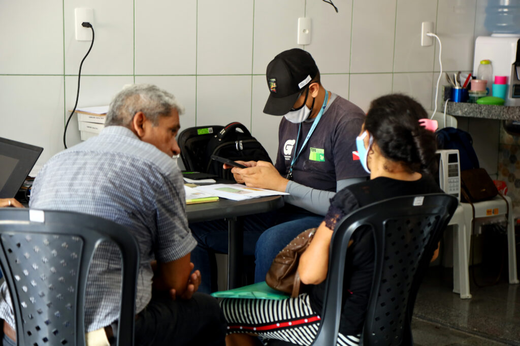 Marituba realiza cadastros para regularização fundiária nos bairros Novo Horizonte, Boa Vista e São José
