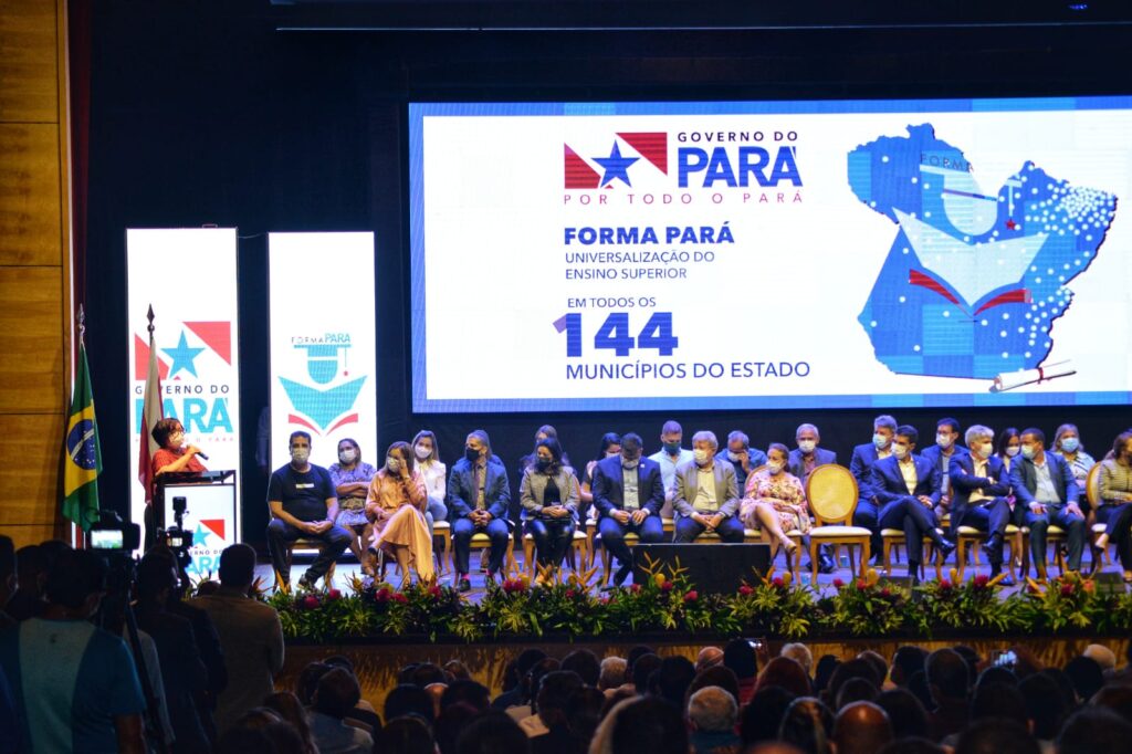 Prefeita participa do lançamento do Edital 2022 do programa Forma Pará