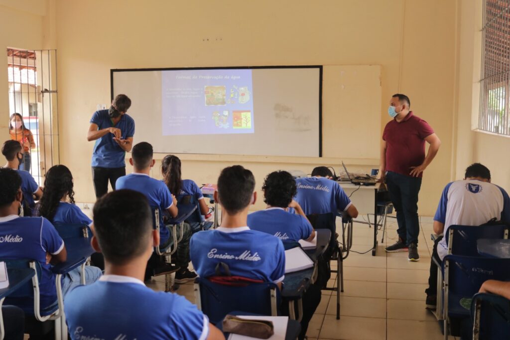 Dia da água: Sedap promove palestra de conscientização sobre o cuidado com a água