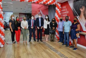 Marituba recebe agência do banco Santander contribuindo para a economia local