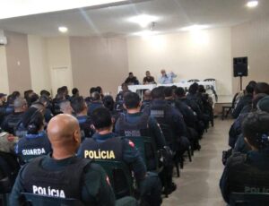 Guardas Civis Municipais de Marituba participam de palestra sobre ilegalidade da prática do “baculejo”