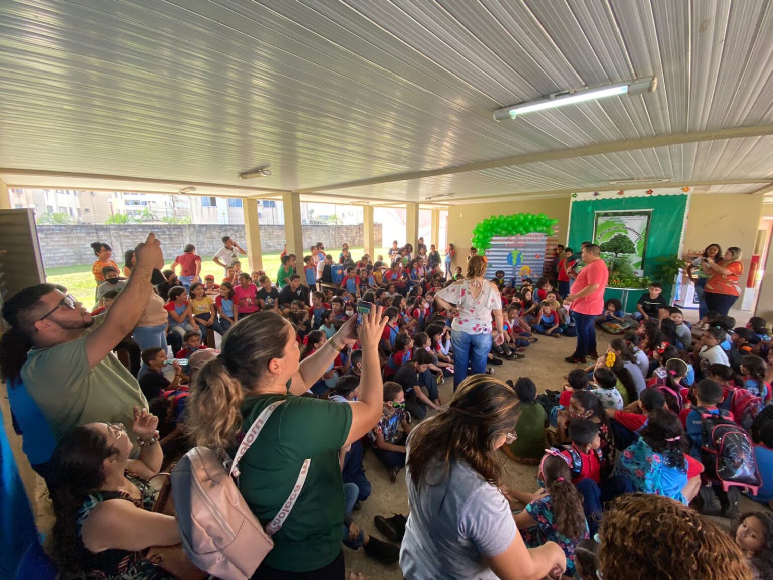 Escolas da rede municipal participam da semana do Meio Ambiente