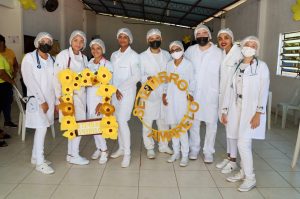 Caps de Marituba realizam ação nos bairros em alusão ao Setembro Amarelo