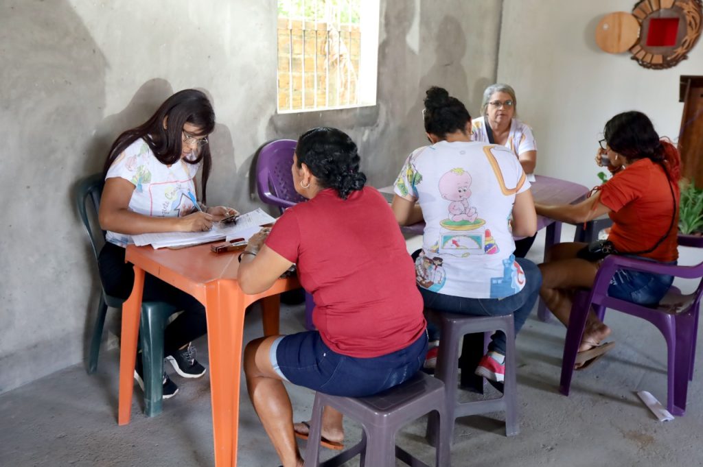 Moradores do bairro Novo Horizonte recebem ação saúde nesta quinta-feira