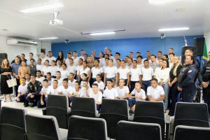 Marituba realiza aula inaugural da segunda turma do Projeto Guarda Mirim