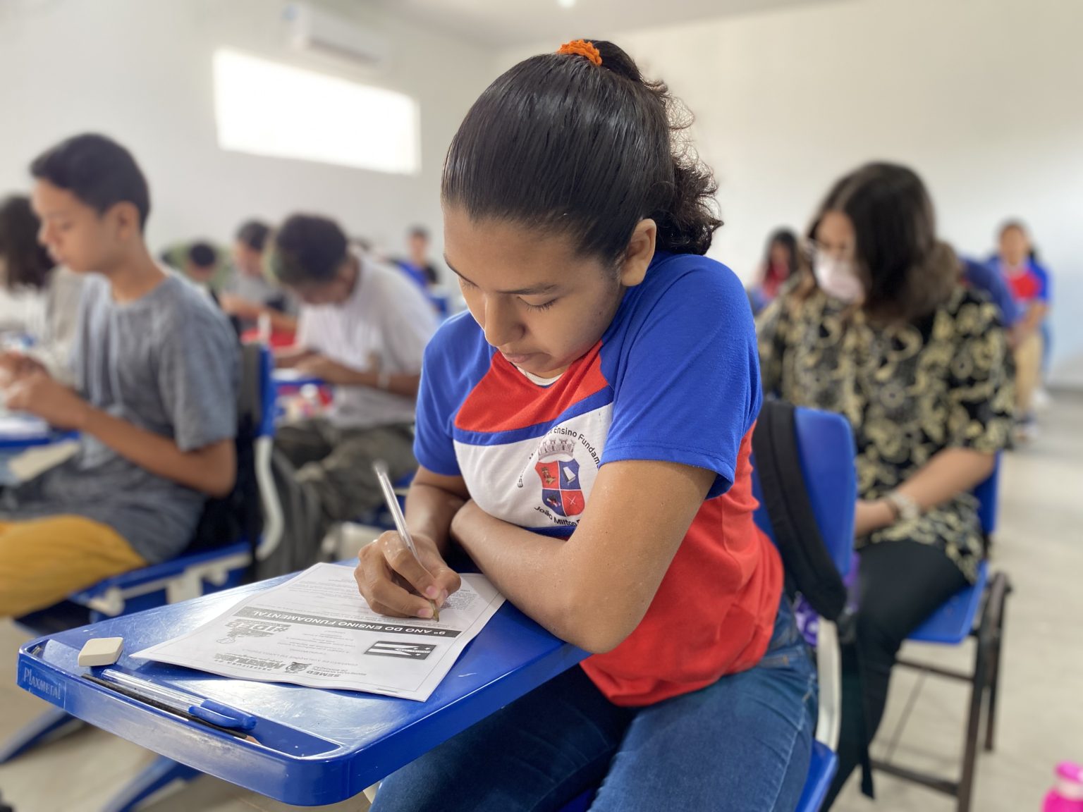 Semed realiza o 1º simulado do Saeb
