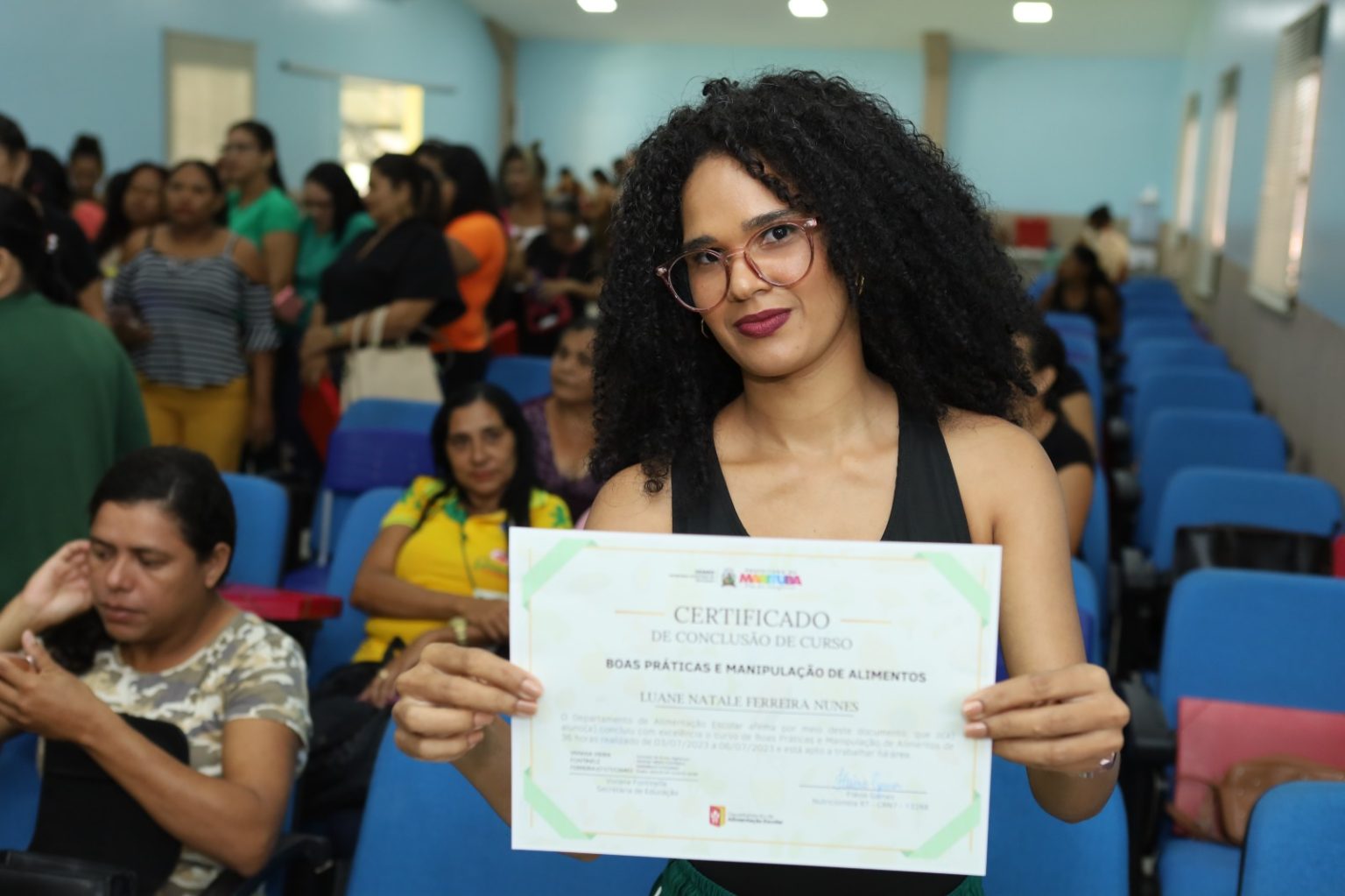 Manipuladores de Alimentos receberam curso de boas práticas na merenda escolar