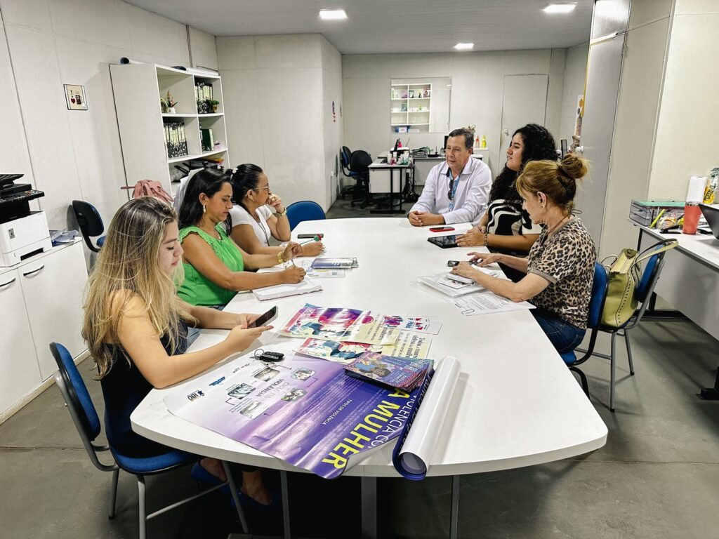 Técnicos da Secretaria de Estado das Mulheres monitoram rede de atendimento em Marituba