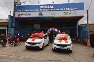 Prefeitura de Marituba recebe veículos e equipamentos para fortalecer a assistência social
