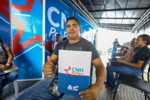 Carreta Itinerante em Marituba agiliza matrícula dos aprovados no CNH Pai D’égua