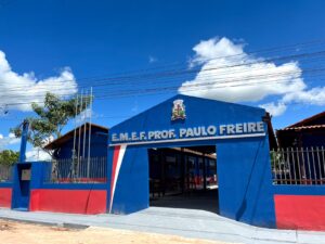 Marituba entrega obras de reforma e ampliação da Escola Paulo Freire