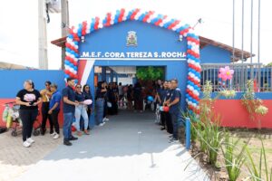 Marituba entrega obras de reforma e ampliação da Escola Cora Tereza