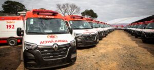 Marituba recebe reforço com novas ambulâncias para o SAMU