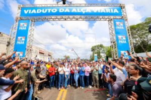 Governo entregou viaduto da Alça Viária com rodovia BR 316