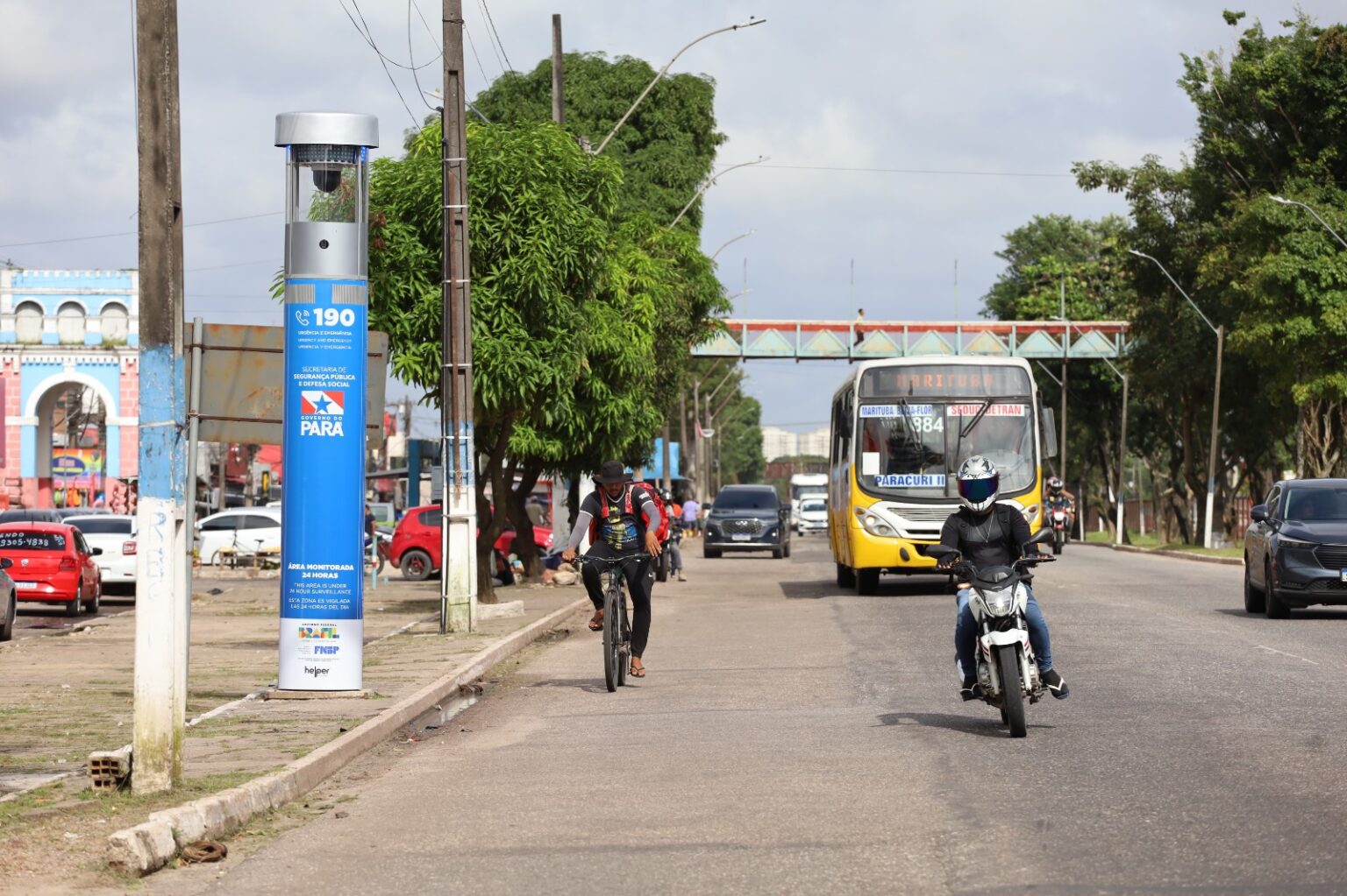 Marituba recebe Totem de Segurança com tecnologia de ponta para reforçar combate à criminalidade