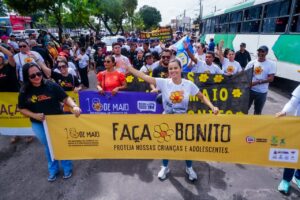 Marituba inicia campanha “Faça Bonito” com caminhada e amplia ações de combate ao abuso e à exploração sexual de crianças e adolescentes